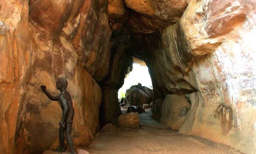 Cave Exploration at Bhimbetka